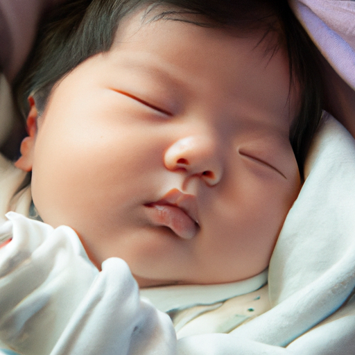 תינוק ישן בשלווה, המייצג את המטרה להקל על אי נוחות הגזים